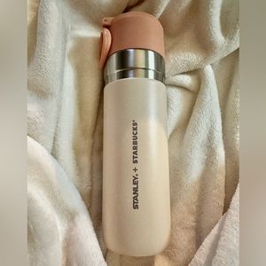 Starbucks x Stanley Japanese edition light pink thermal tumbler